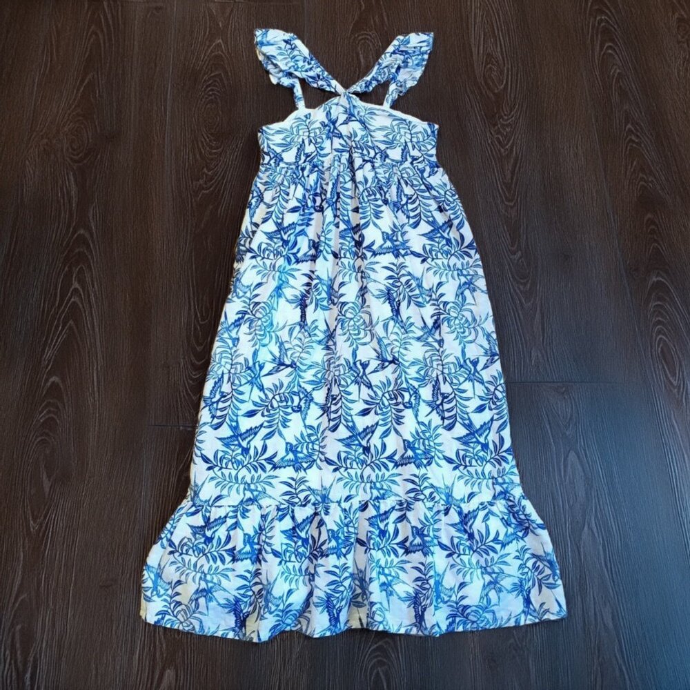 Rachel Zoe x Janie and Jack Linen Maxi Dress Size 6